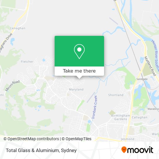 Total Glass & Aluminium map