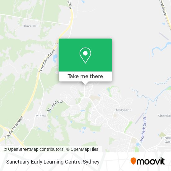 Sanctuary Early Learning Centre map