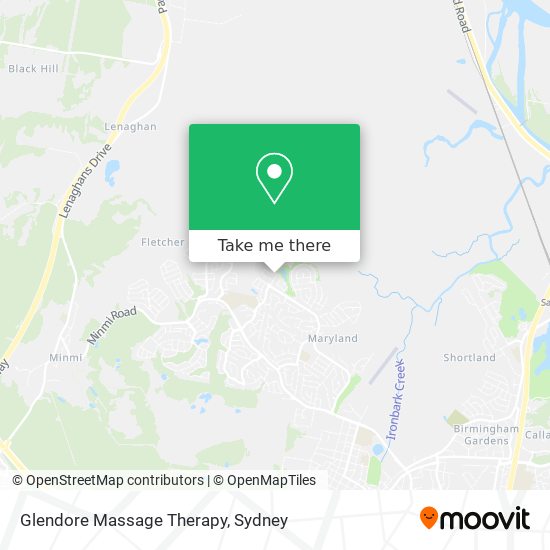 Glendore Massage Therapy map
