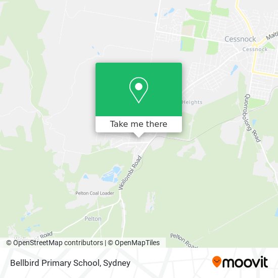 Bellbird Primary School map