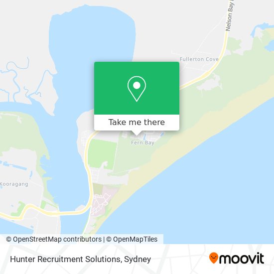 Hunter Recruitment Solutions map