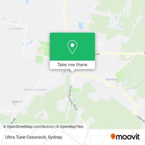 Mapa Ultra Tune Cessnock