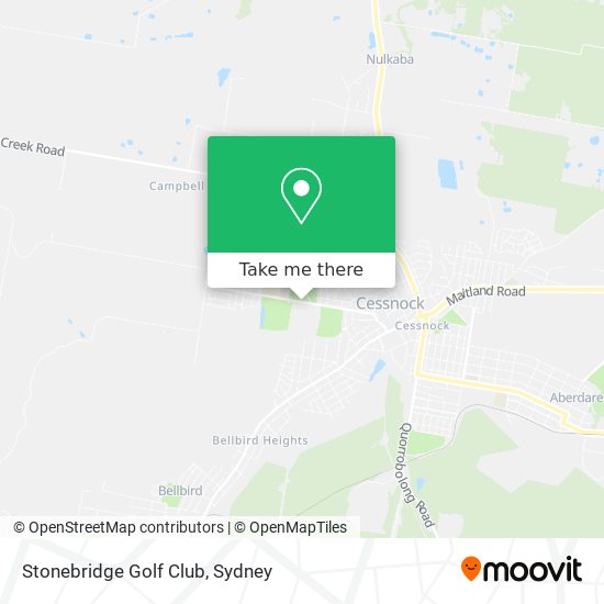 Stonebridge Golf Club map