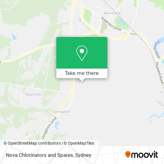 Nova Chlorinators and Spares map