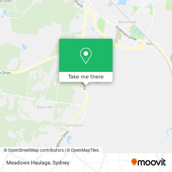 Meadows Haulage map