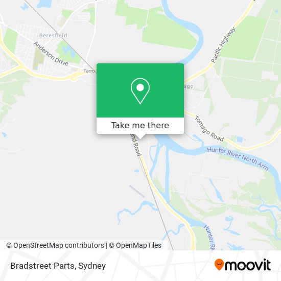 Bradstreet Parts map