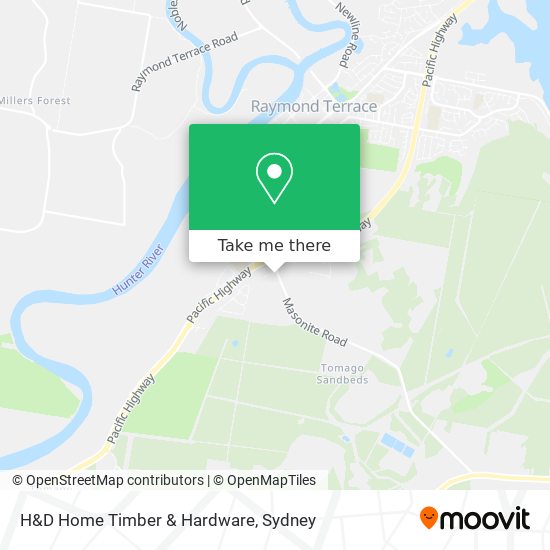 H&D Home Timber & Hardware map