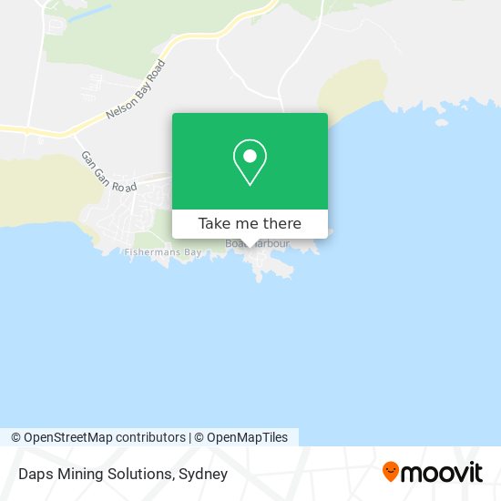 Mapa Daps Mining Solutions