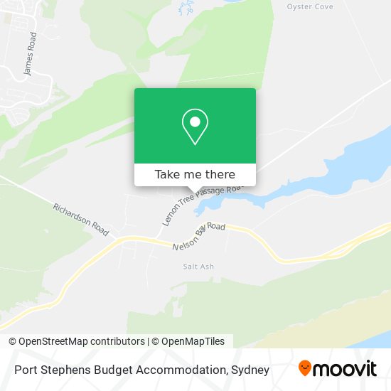 Port Stephens Budget Accommodation map