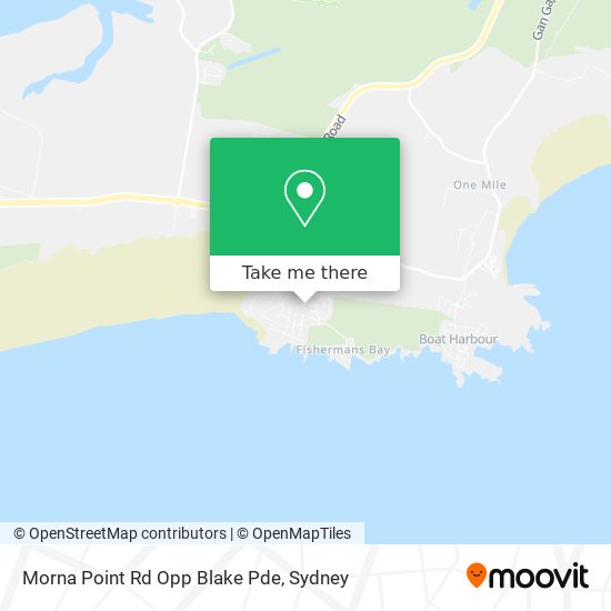 Morna Point Rd Opp Blake Pde map