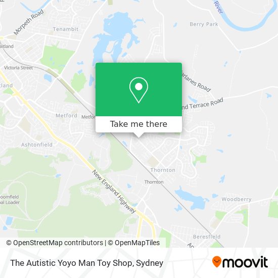 The Autistic Yoyo Man Toy Shop map