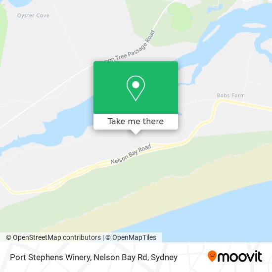 Port Stephens Winery, Nelson Bay Rd map