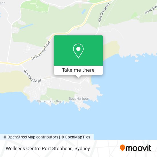 Wellness Centre Port Stephens map