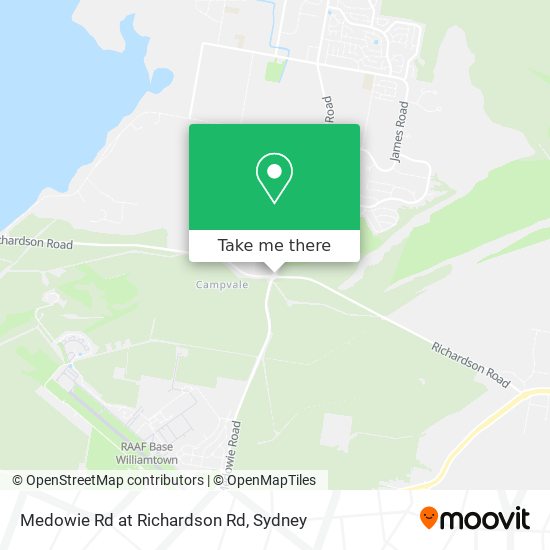 Medowie Rd at Richardson Rd map