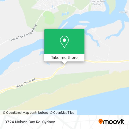 3724 Nelson Bay Rd map