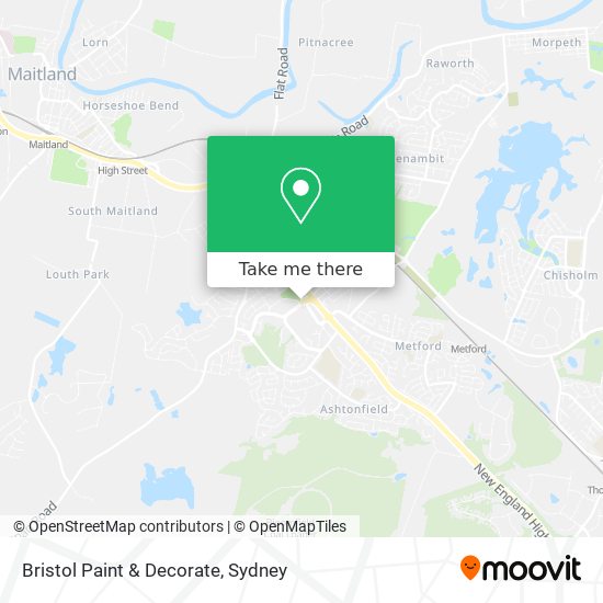 Bristol Paint & Decorate map