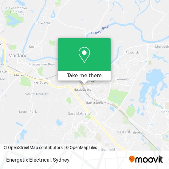 Energetix Electrical map