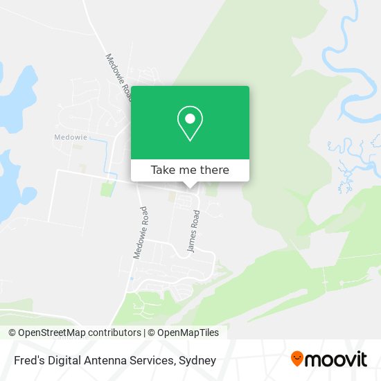 Mapa Fred's Digital Antenna Services