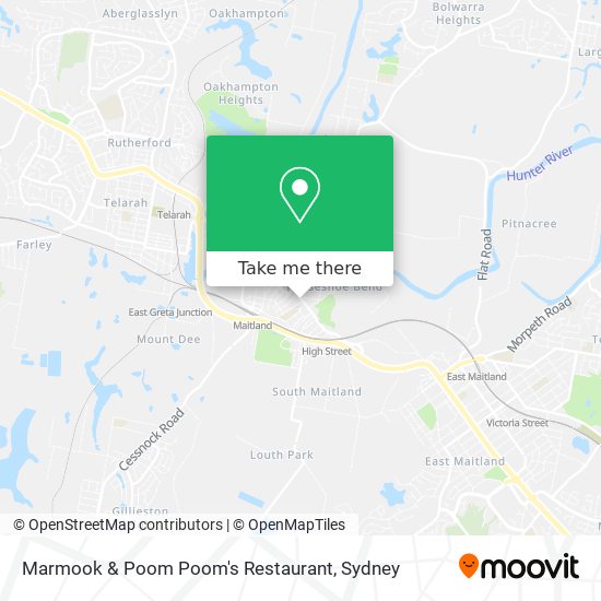 Marmook & Poom Poom's Restaurant map