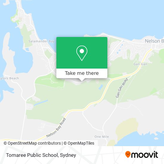 Tomaree Public School map
