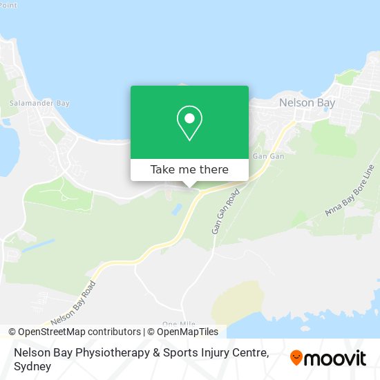 Nelson Bay Physiotherapy & Sports Injury Centre map