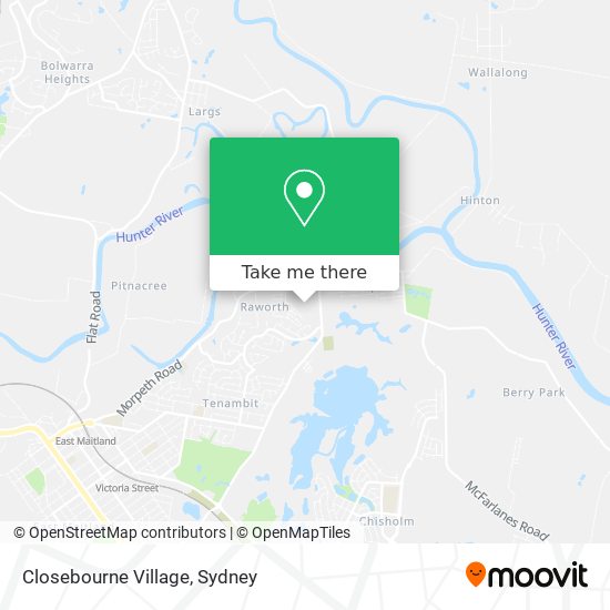 Closebourne Village map