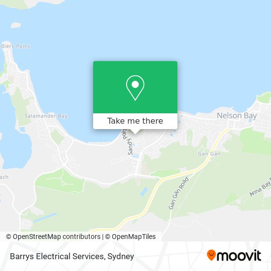 Barrys Electrical Services map