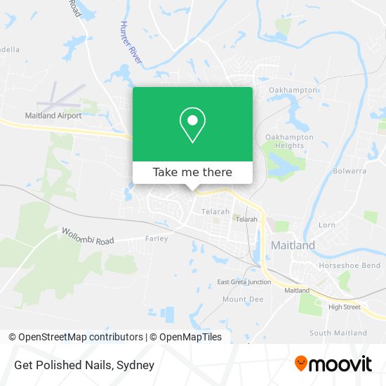 Get Polished Nails map