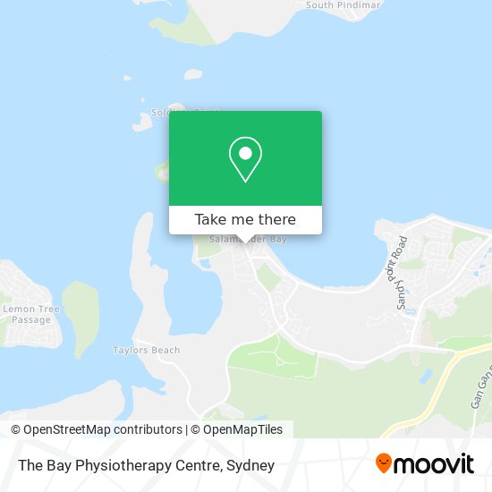 The Bay Physiotherapy Centre map