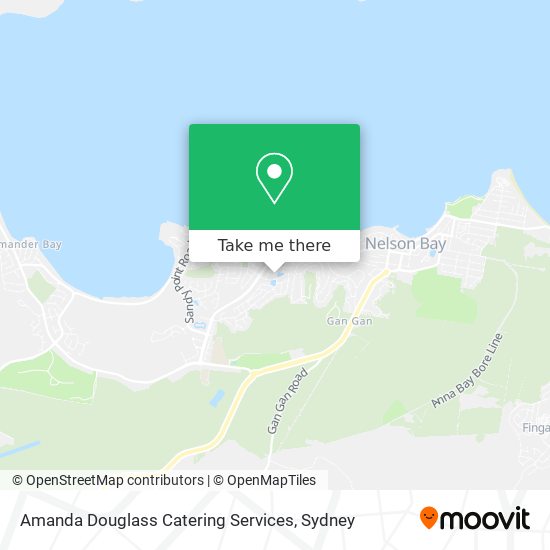 Amanda Douglass Catering Services map