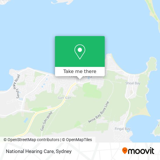 National Hearing Care map