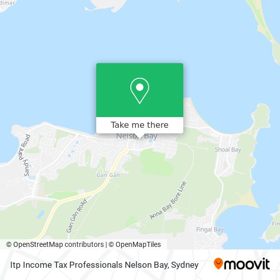 Itp Income Tax Professionals Nelson Bay map
