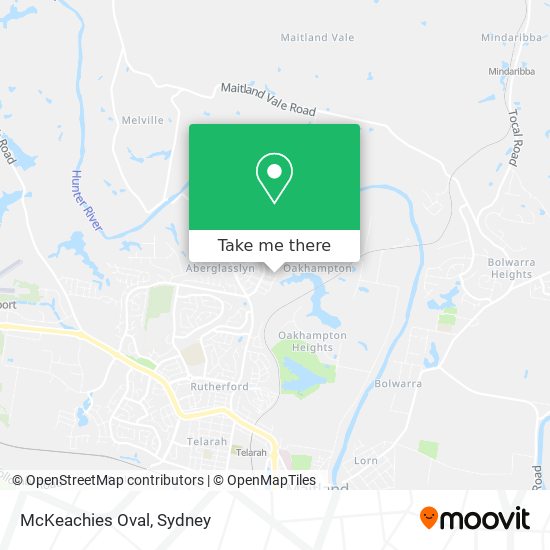 McKeachies Oval map