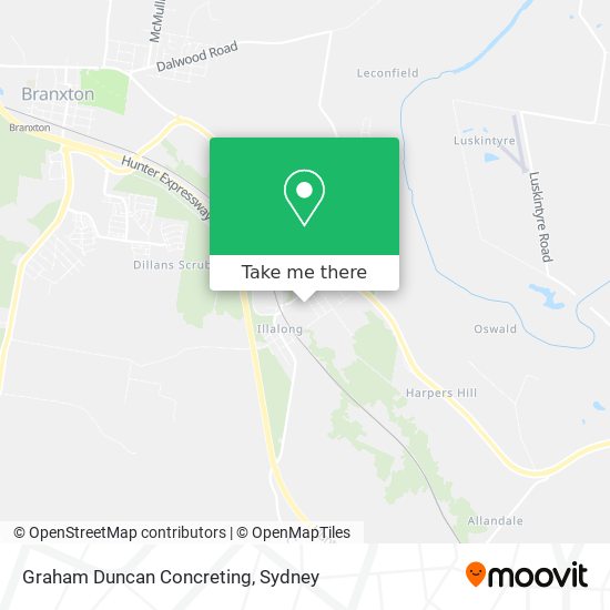 Graham Duncan Concreting map