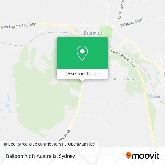 Balloon Aloft Australia map