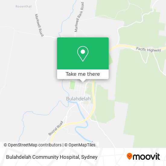 Bulahdelah Community Hospital map