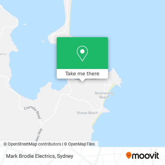 Mark Brodie Electrics map