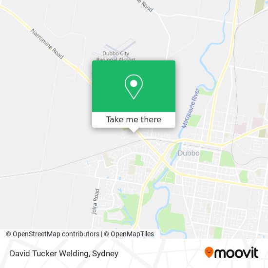 David Tucker Welding map