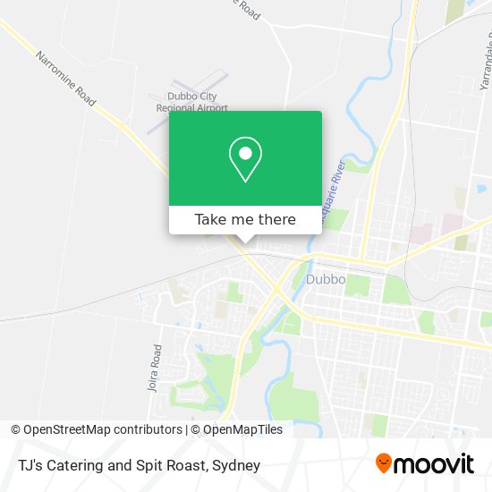 TJ's Catering and Spit Roast map