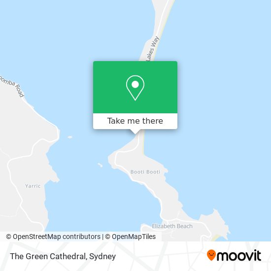 The Green Cathedral map
