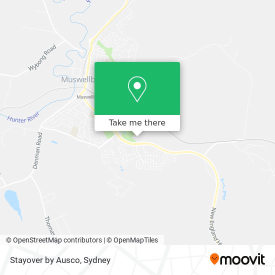 Stayover by Ausco map
