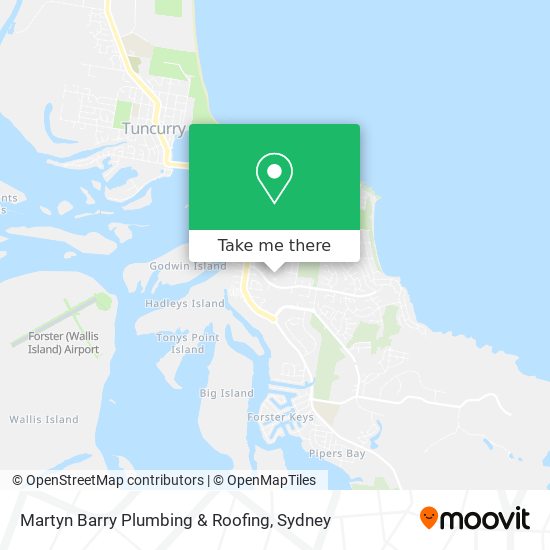 Martyn Barry Plumbing & Roofing map