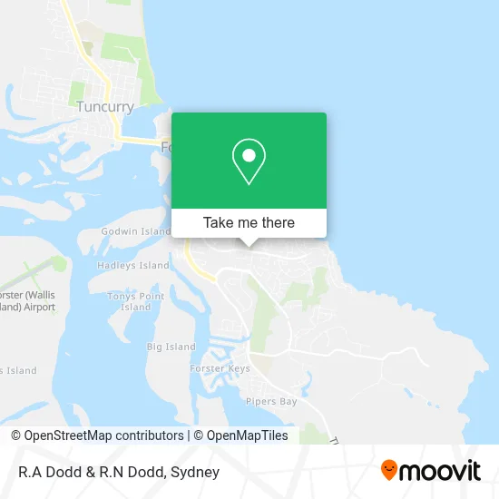 R.A Dodd & R.N Dodd map