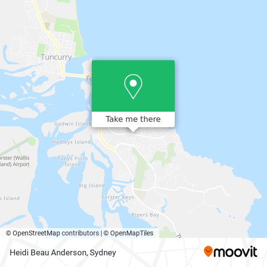 Heidi Beau Anderson map