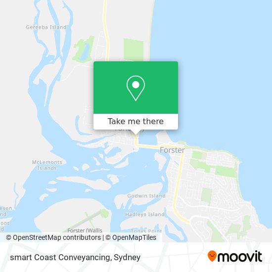 smart Coast Conveyancing map