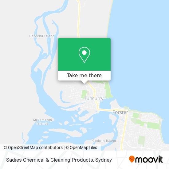 Sadies Chemical & Cleaning Products map
