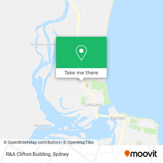 R&A Clifton Building map