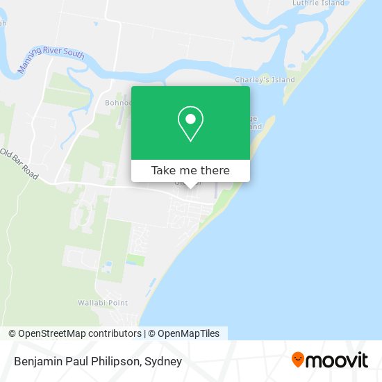 Benjamin Paul Philipson map