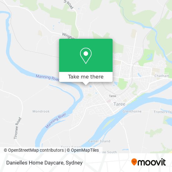 Danielles Home Daycare map