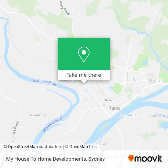 My House To Home Developments map